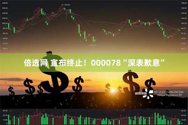 倍选网 宣布终止！000078“深表歉意”