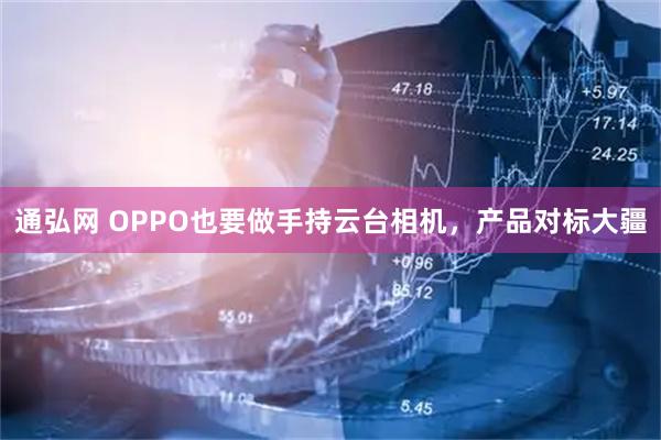 通弘网 OPPO也要做手持云台相机，产品对标大疆