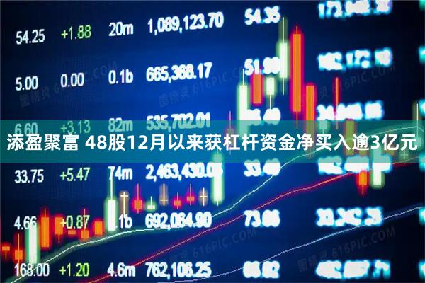 添盈聚富 48股12月以来获杠杆资金净买入逾3亿元