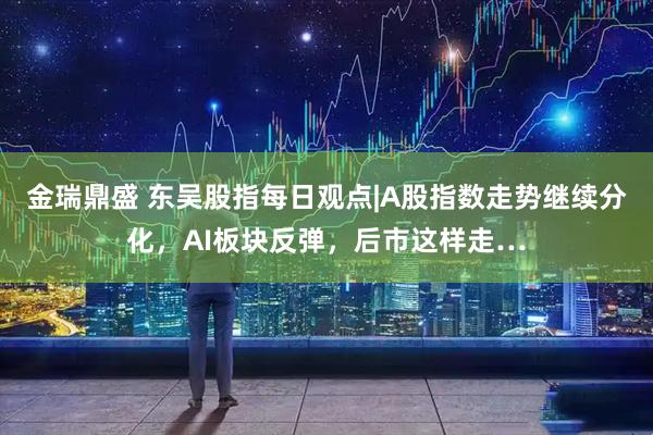 金瑞鼎盛 东吴股指每日观点|A股指数走势继续分化，AI板块反弹，后市这样走…
